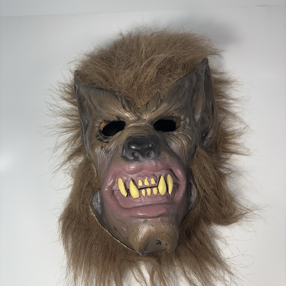 Don Post Studios Werewolf Wolfman Halloween Mask 2005 Costume Paper Magic‎